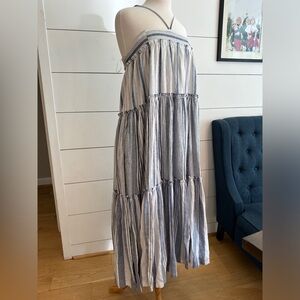JCrew Chambray Cover up maxi dress